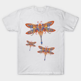 Ornate Dragonflies T-Shirt